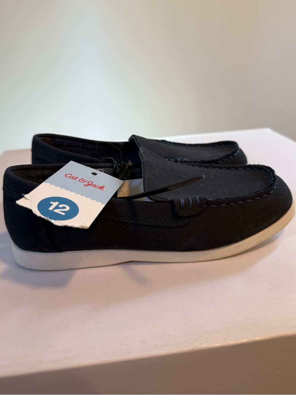 Cat & Jack Blue Loafers Size 12 NWT #Lux-K-SH